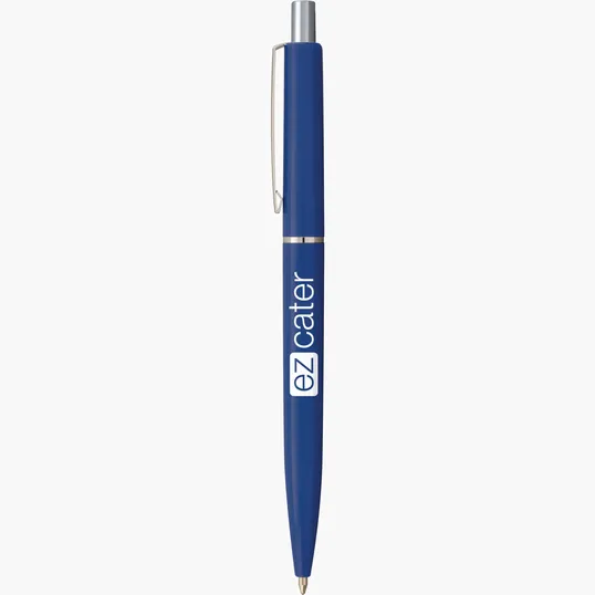 Attache Plastic Ballpoint Pen, Push Retractable