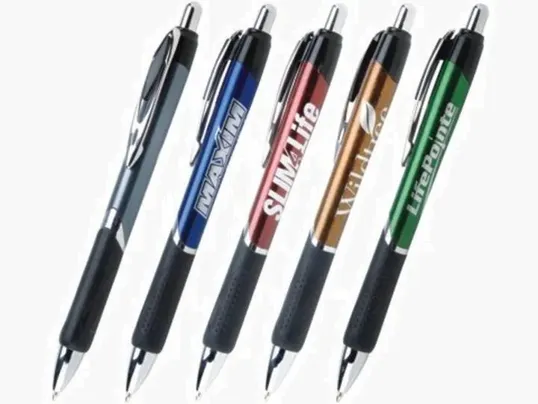 Cappuccino Ballpoint Pen with Chrome Accents