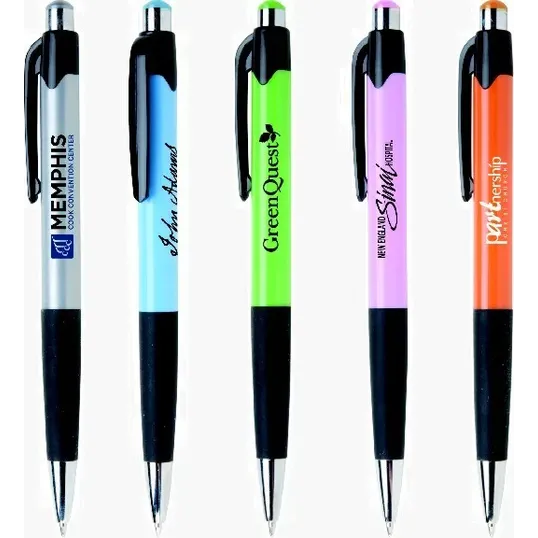 Mardi Gras® Night Pen, Push Retractable Ballpoint