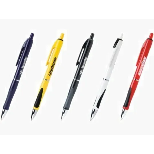 Panther Retractable Ballpoint Pen with Textured Grip