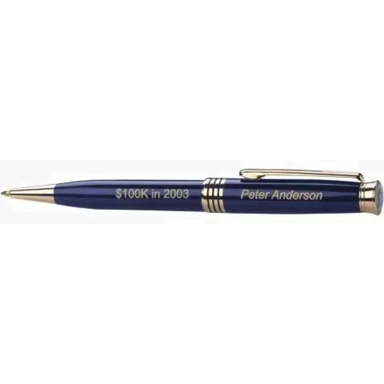 Knight Photo Dome Pen, Twist Retractable Ballpoint