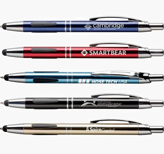 Vienna® Stylus Pen, Retractable Ballpoint with Stylus Tip