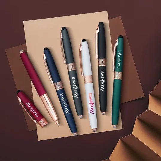 Rosa Triple Function Pen with Light and Stylus