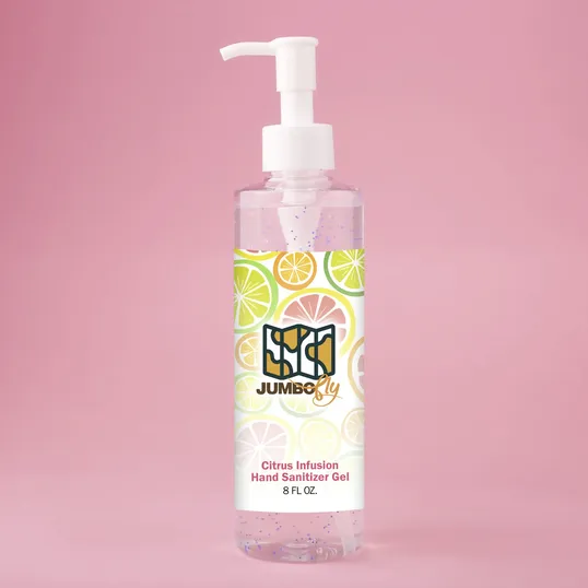 Moisturizing Hand Sanitizer with Beads, 8 oz Bottle