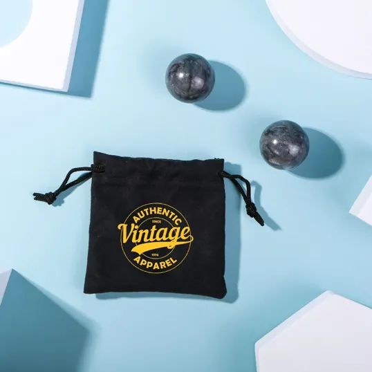 Tranquility Baoding Balls with Drawstring Bag