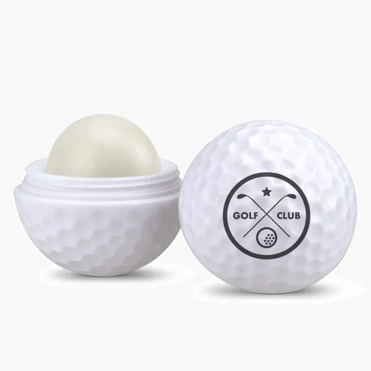 Golf Ball Lip Moisturizer with Sunscreen