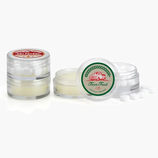2-In-1 Mint & Lip Moisturizer Container