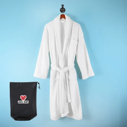 Cascade Bathrobe with Waterproof Drawstring Bag