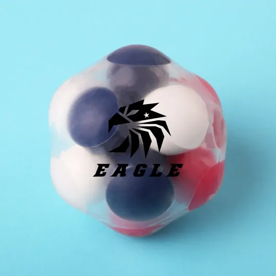 Molecool Stress Ball with Multi-Colored Soft Balls