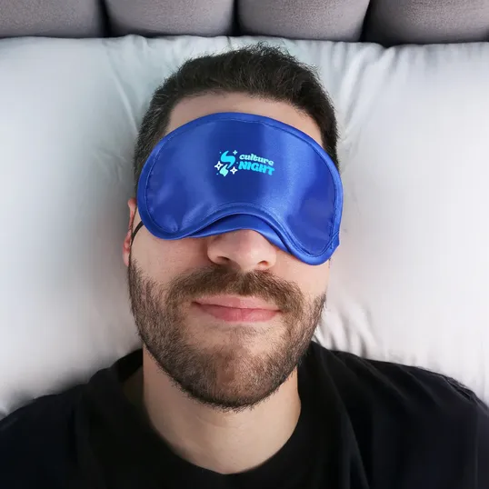 Satin Sleep Mask with Adjustable Fit — view 4