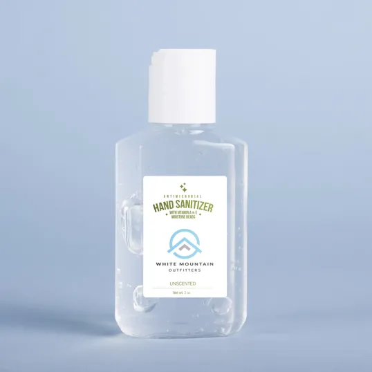 2 oz. Travel Gel Hand Sanitizer with Flip-Top Lid