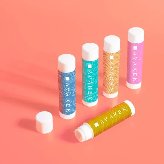 Natural Beeswax Lip Moisturizer Tube with Aloe