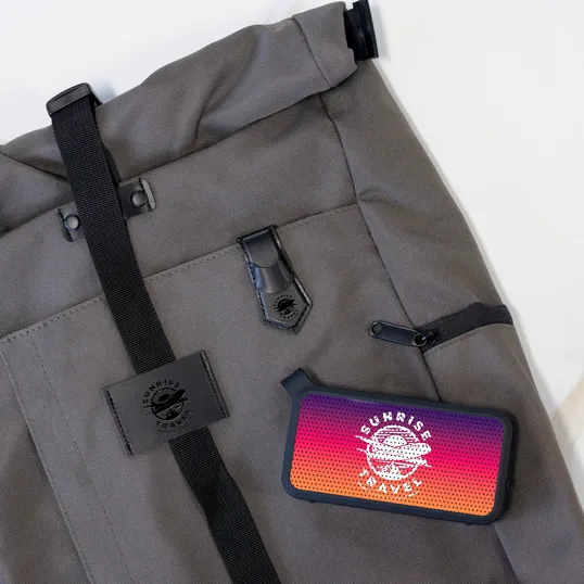 Sunshine Kit Backpack with Wireless Speaker and Glasses Holder