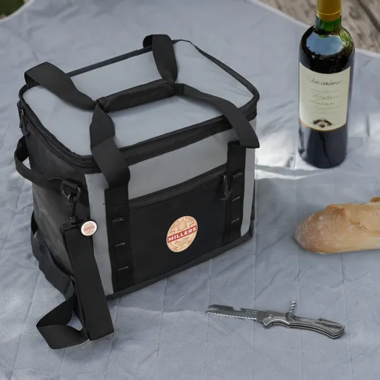 Picnic Pack Kit with Cooler Bag, Backpack Blanket, and Multi-Tool
