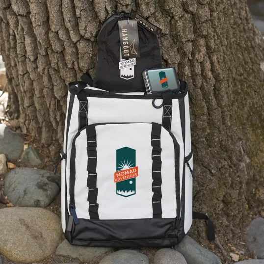Adventure Kit with Cooler Backpack, Hammock, and Power Bank