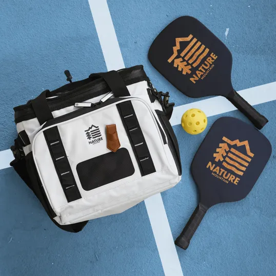 Pickleball Play Kit with Cooler Bag and Glasses Holder