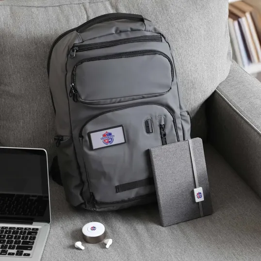 A+ Student Kit with Embarcadero Pack Backpack, Libretto Journal, and Chromeo Wireless Earbuds