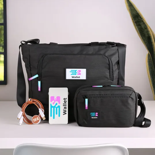Carry-All Kit with Workflow Bags, Charging Cable, and Power Bank