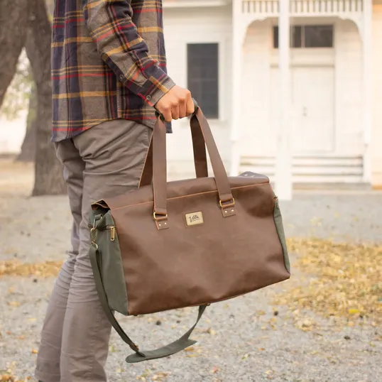 Danville Duffel Bag, 35L Cotton Canvas