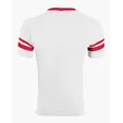 Augusta Sportswear Youth V-Neck Jersey with Striped Sleeves — view 24