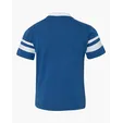 Augusta Sportswear Youth V-Neck Jersey with Striped Sleeves — view 23