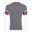Augusta Sportswear Youth V-Neck Jersey with Striped Sleeves — view 17