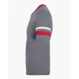 Augusta Sportswear Youth V-Neck Jersey with Striped Sleeves — view 28