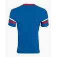 Augusta Sportswear Youth V-Neck Jersey with Striped Sleeves — view 22