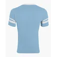 Augusta Sportswear Youth V-Neck Jersey with Striped Sleeves — view 19