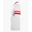 Augusta Sportswear Youth V-Neck Jersey with Striped Sleeves — view 35