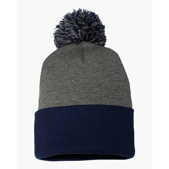 Sportsman 12" Pom-Pom Cuffed Beanie — view 7
