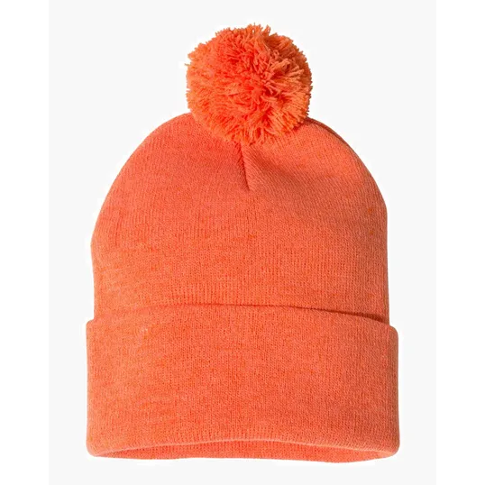Sportsman 12" Pom-Pom Cuffed Beanie — view 16