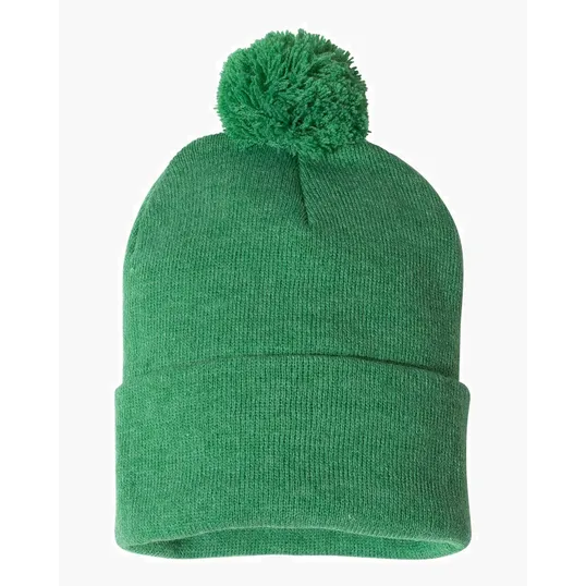 Sportsman 12" Pom-Pom Cuffed Beanie — view 15