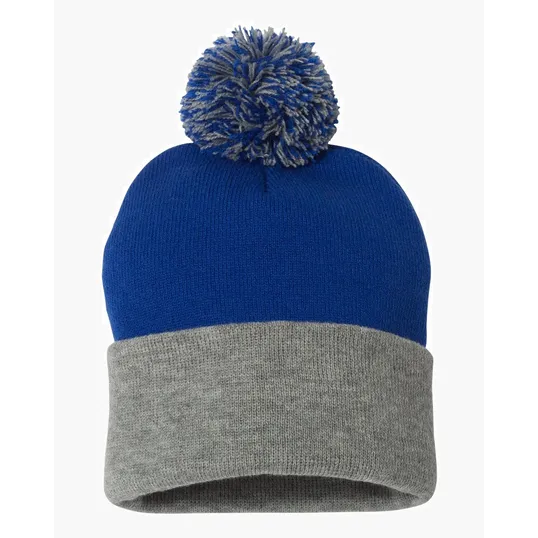 Sportsman 12" Pom-Pom Cuffed Beanie — view 31
