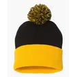 Sportsman 12" Pom-Pom Cuffed Beanie — view 3