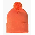 Sportsman 12" Pom-Pom Cuffed Beanie — view 16