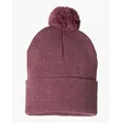 Sportsman 12" Pom-Pom Cuffed Beanie — view 12
