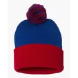 Sportsman 12" Pom-Pom Cuffed Beanie — view 32