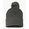 Sportsman 12" Pom-Pom Cuffed Beanie — view 5