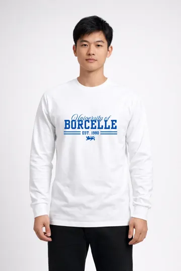 FWJ1989 League Midweight Long Sleeve Tee - White