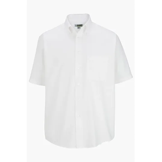 Easy Care Oxford Short Sleeve Men's Dress Shirt
