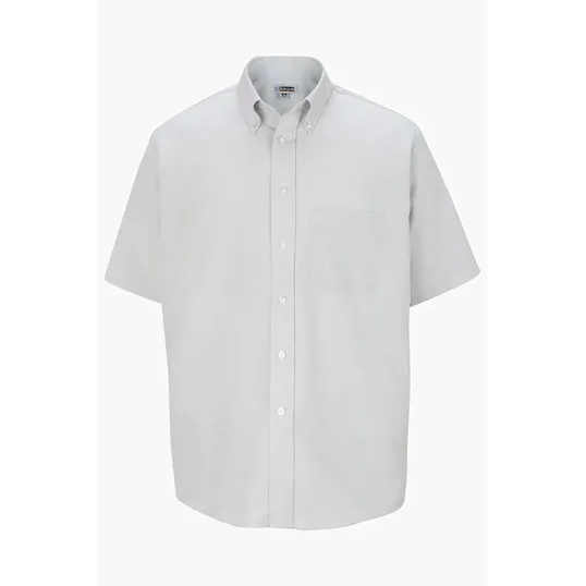 Easy Care Oxford Short Sleeve Men's Dress Shirt — view 3
