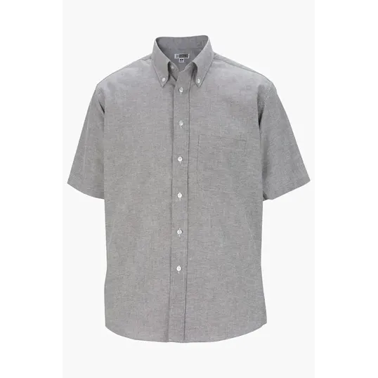Easy Care Oxford Short Sleeve Men's Dress Shirt — view 4