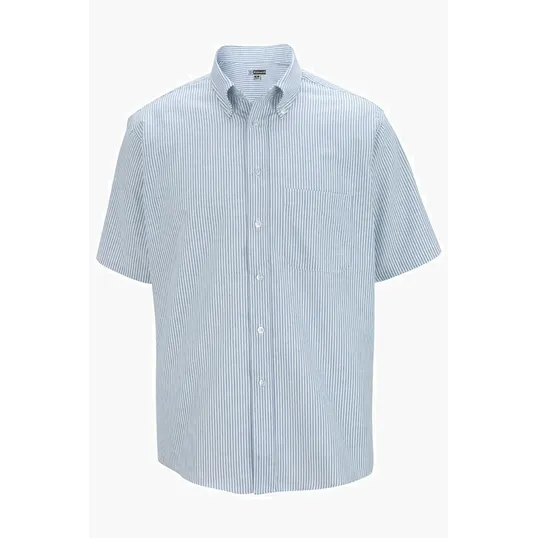 Easy Care Oxford Short Sleeve Men's Dress Shirt — view 5