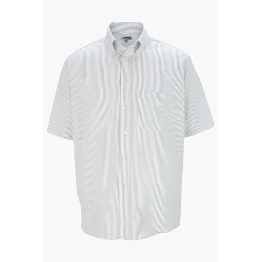 Easy Care Oxford Short Sleeve Men's Dress Shirt — view 6