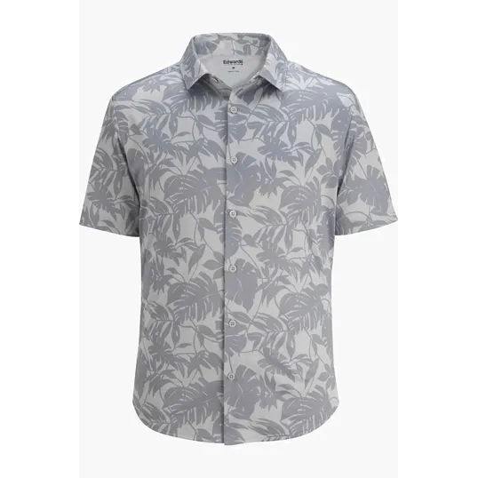 Mini Pique Unisex Camp Shirt — view 3