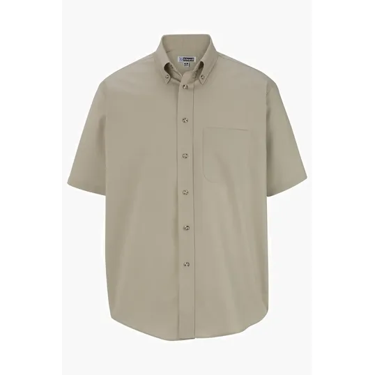 Easy Care Poplin Short Sleeve Men's Shirt — view 2
