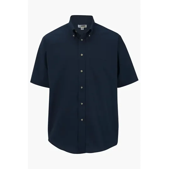 Easy Care Poplin Short Sleeve Men's Shirt — view 3