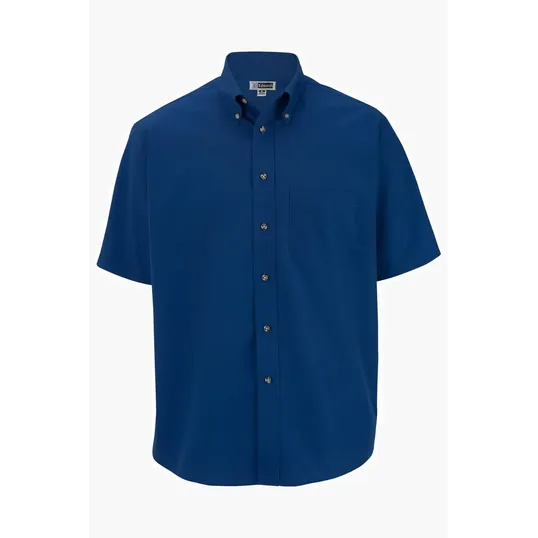 Easy Care Poplin Short Sleeve Men's Shirt — view 6