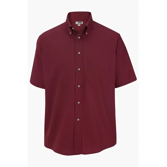 Easy Care Poplin Short Sleeve Men's Shirt — view 9